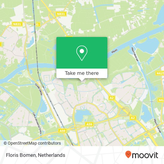 Floris Bomen map