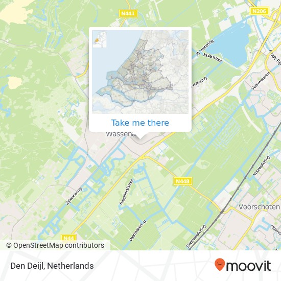 Den Deijl map