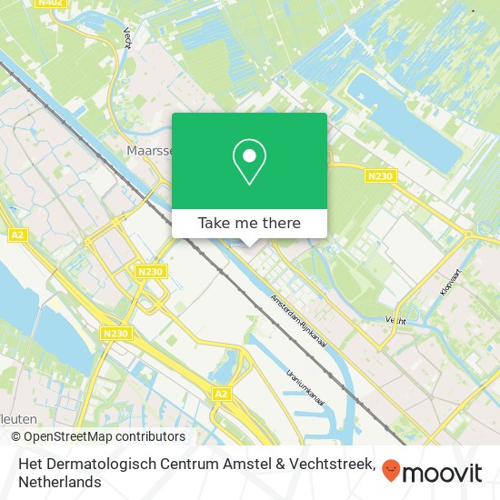 Het Dermatologisch Centrum Amstel & Vechtstreek map