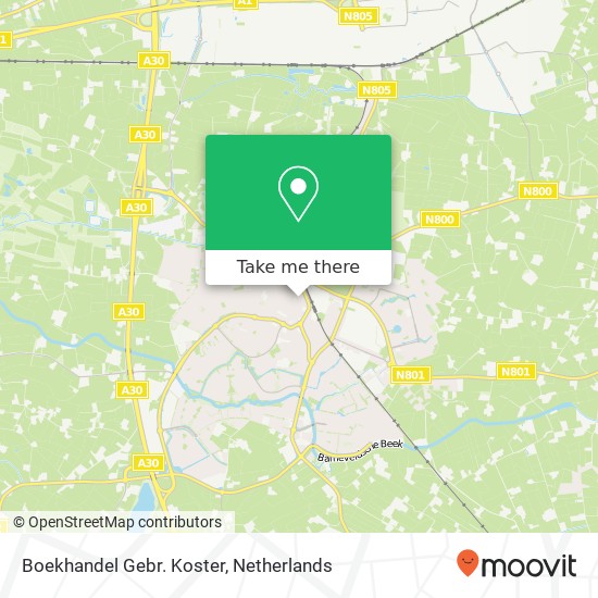 Boekhandel Gebr. Koster map