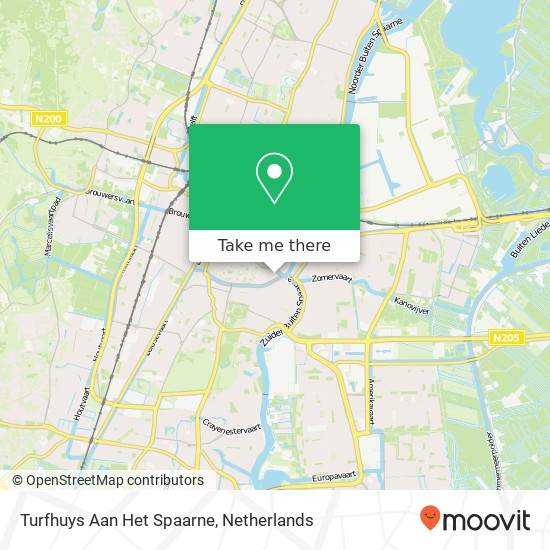 Turfhuys Aan Het Spaarne map