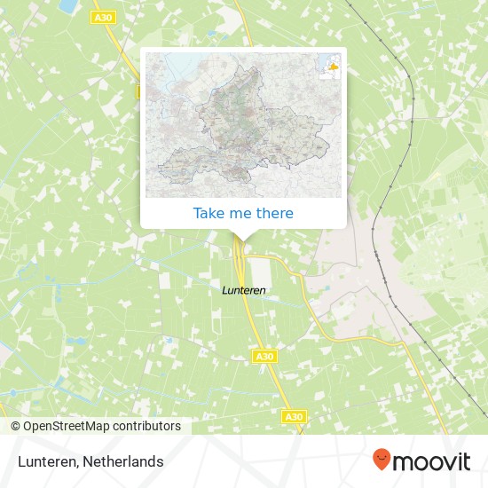 Lunteren map