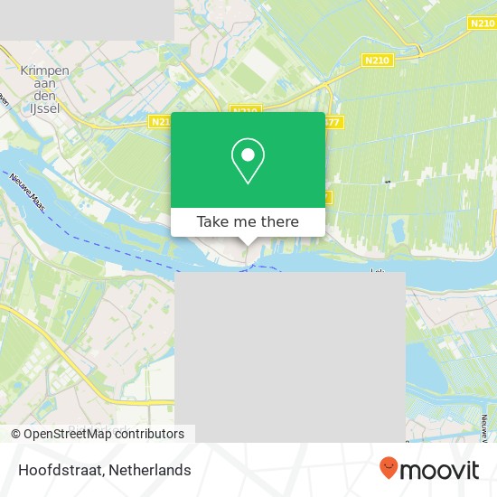 Hoofdstraat map