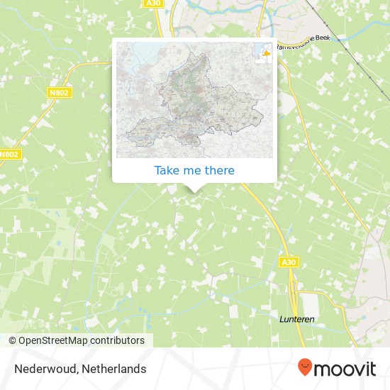 Nederwoud map