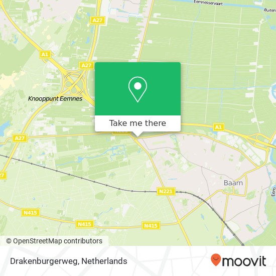 Drakenburgerweg map
