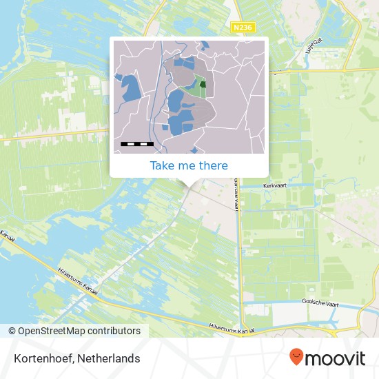 Kortenhoef map