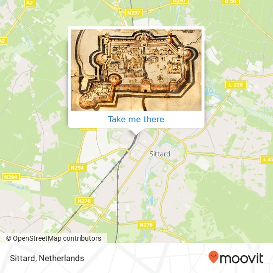 Sittard map