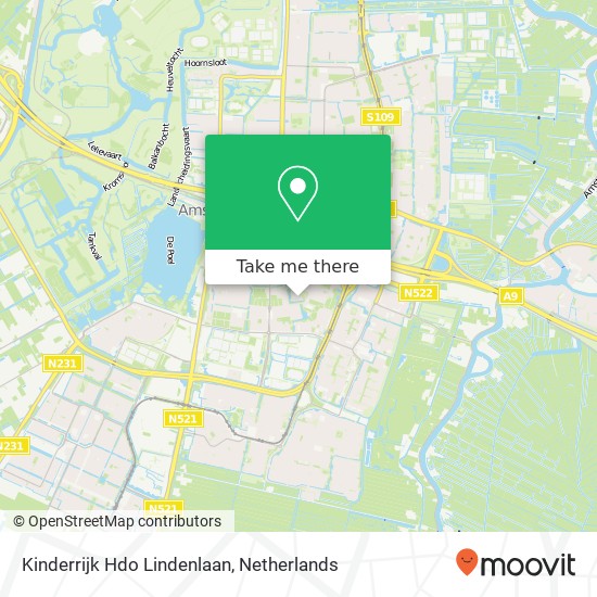 Kinderrijk Hdo Lindenlaan map