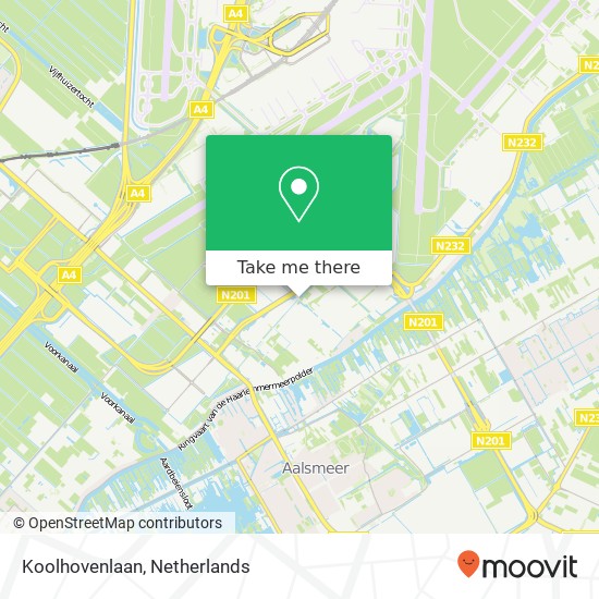 Koolhovenlaan map