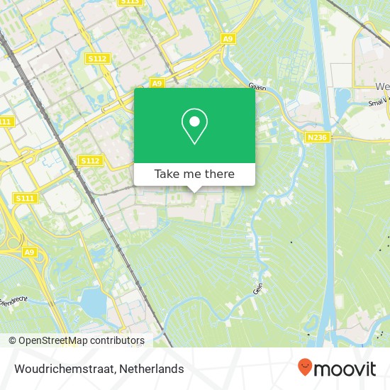 Woudrichemstraat map