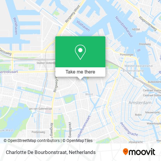 Charlotte De Bourbonstraat map