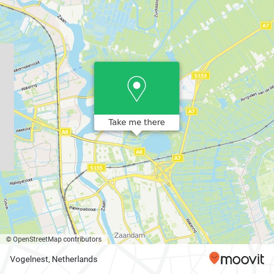 Vogelnest map