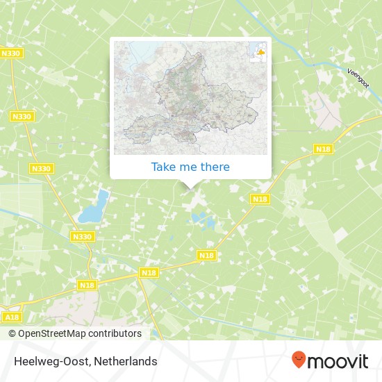 Heelweg-Oost Karte