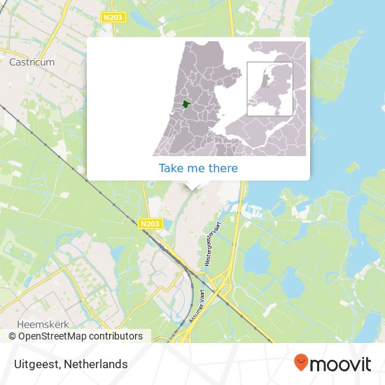 Uitgeest map