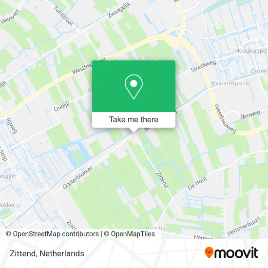 Zittend map