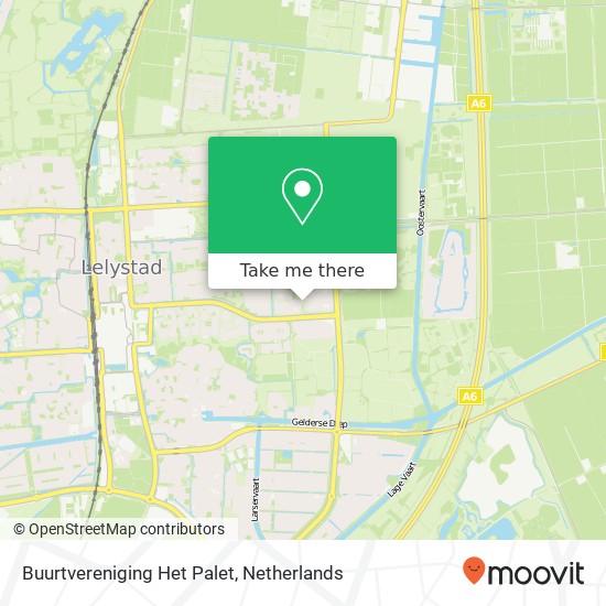 Buurtvereniging Het Palet map