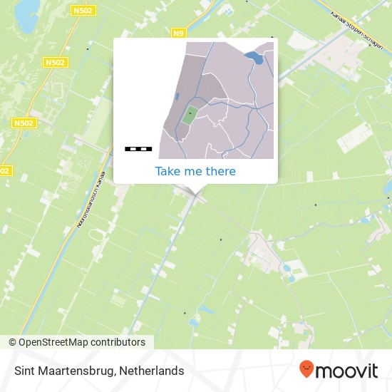 Sint Maartensbrug map