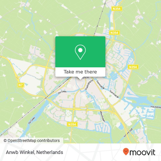 Anwb Winkel map