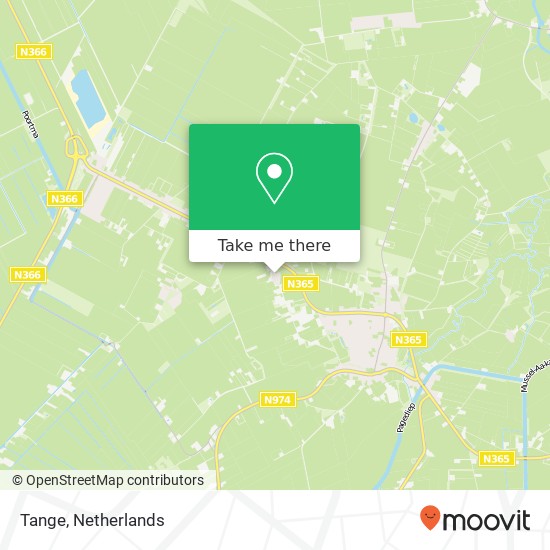 Tange map