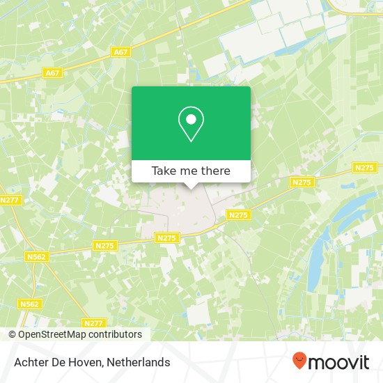 Achter De Hoven map