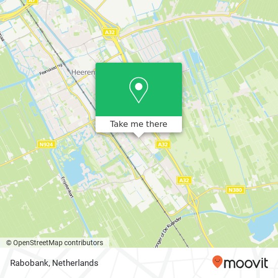 Rabobank map