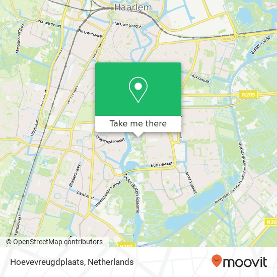 Hoevevreugdplaats map