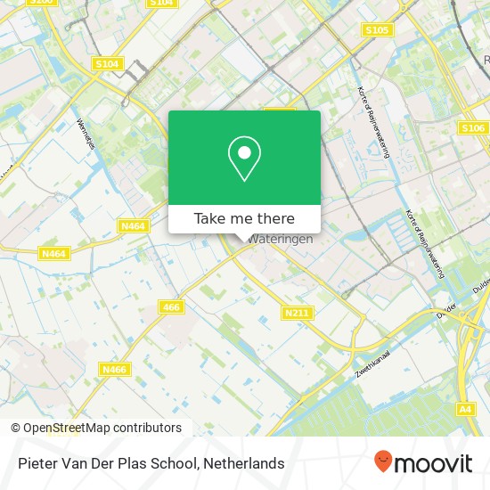 Pieter Van Der Plas School map