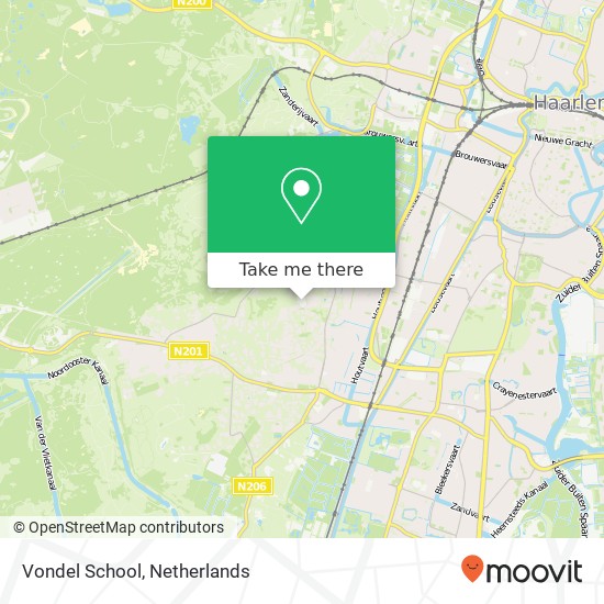 Vondel School map