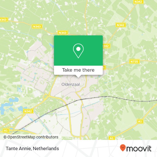 Tante Annie map