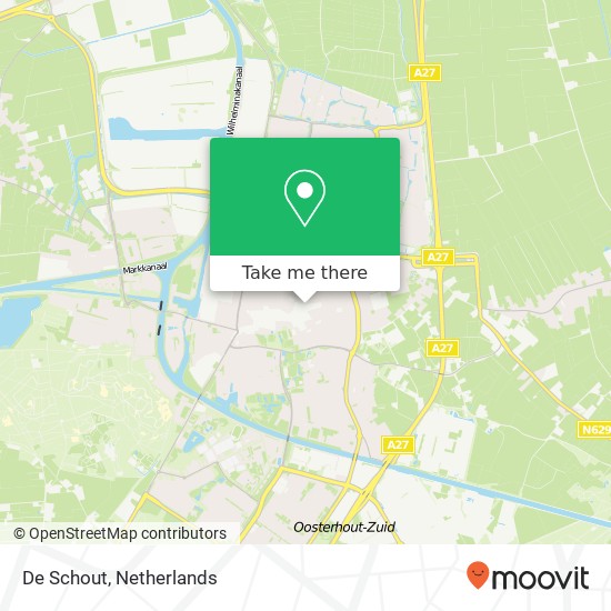 De Schout map