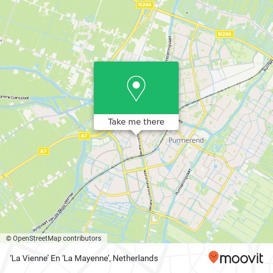 ‘La Vienne’ En ‘La Mayenne’ map