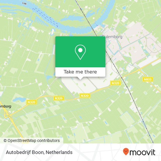 Autobedrijf Boon map