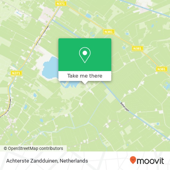 Achterste Zandduinen map