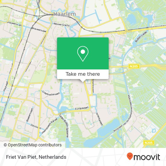 Friet Van Piet map