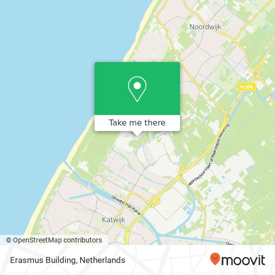 Erasmus Building map