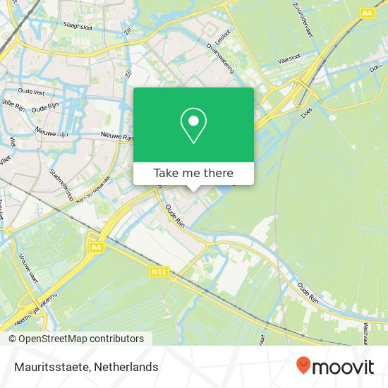 Mauritsstaete map