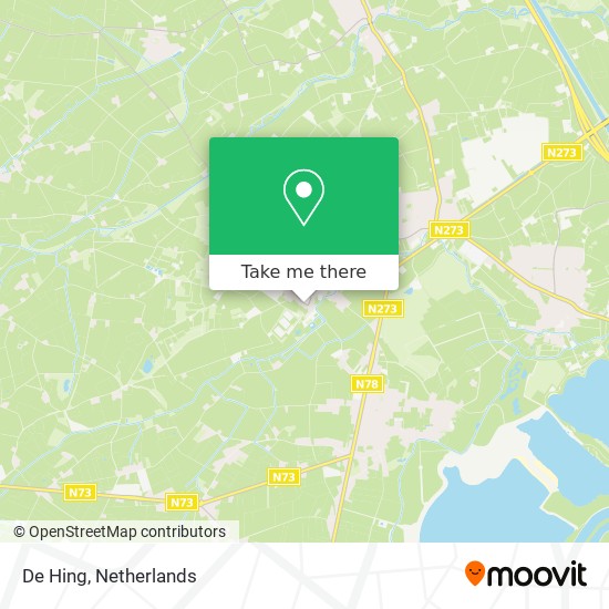 De Hing map