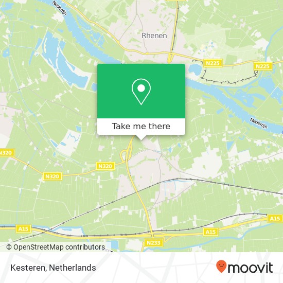 Kesteren map