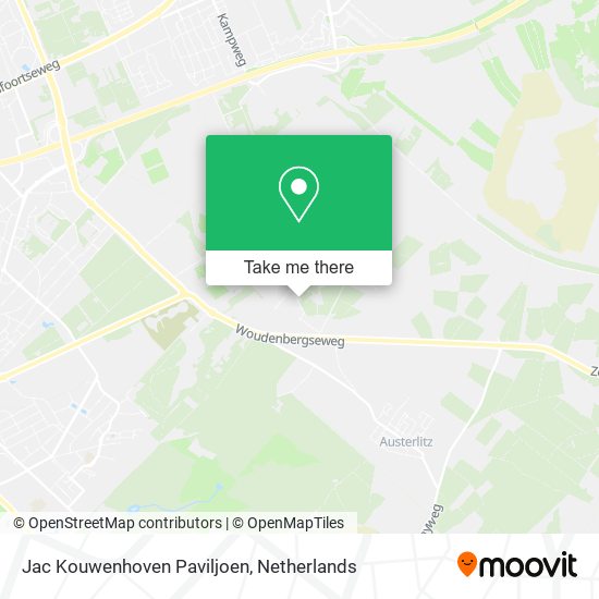Jac Kouwenhoven Paviljoen Karte