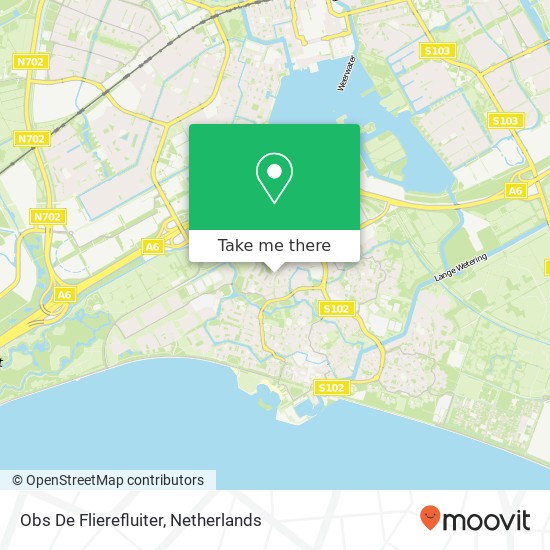 Obs De Flierefluiter map