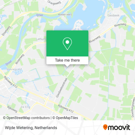 Wijde Wetering map