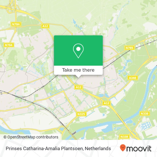 Prinses Catharina-Amalia Plantsoen map