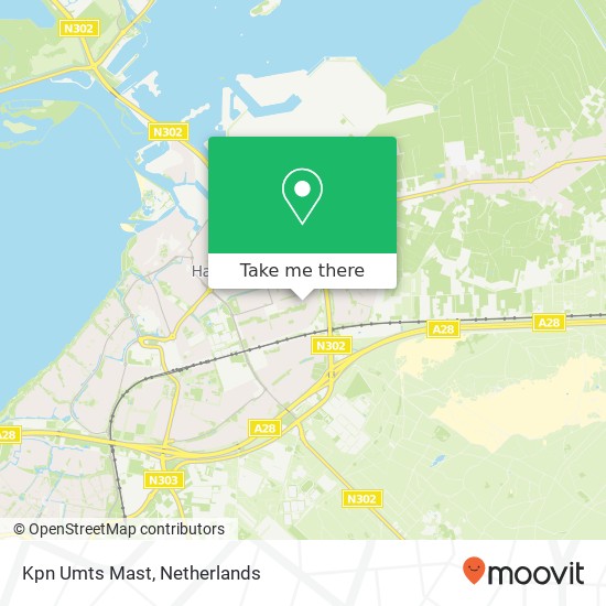 Kpn Umts Mast map