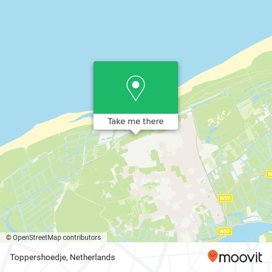 Toppershoedje map