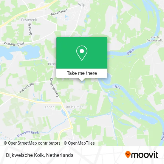 Dijkwelsche Kolk map