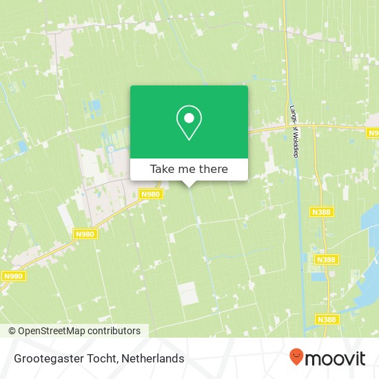 Grootegaster Tocht map