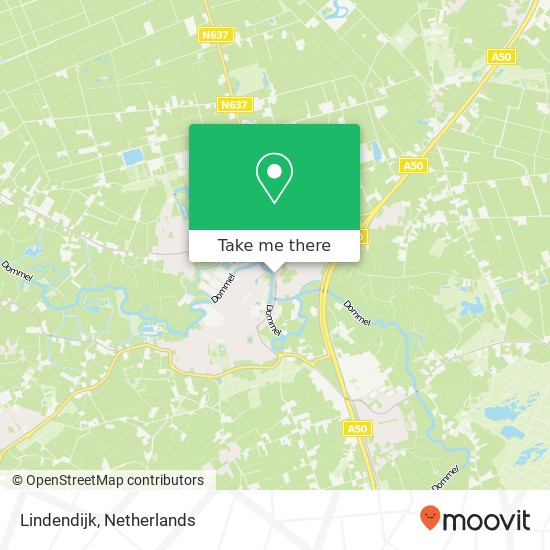 Lindendijk map