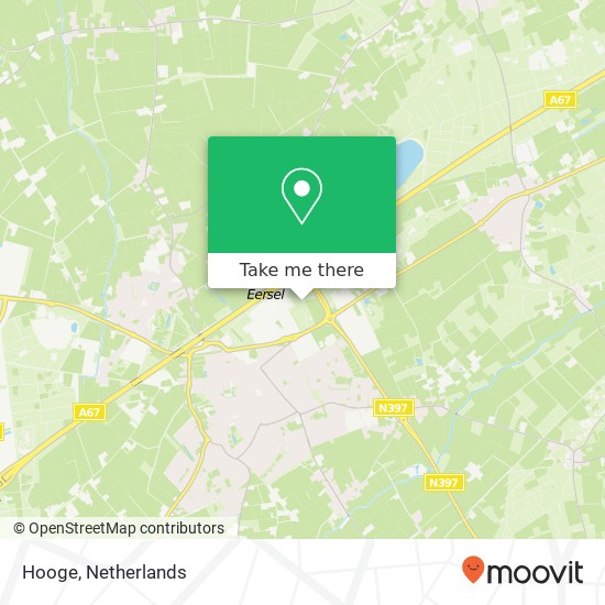 Hooge map