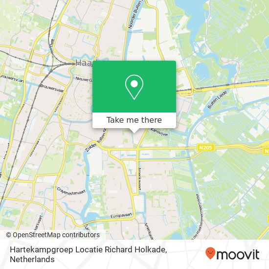 Hartekampgroep Locatie Richard Holkade map