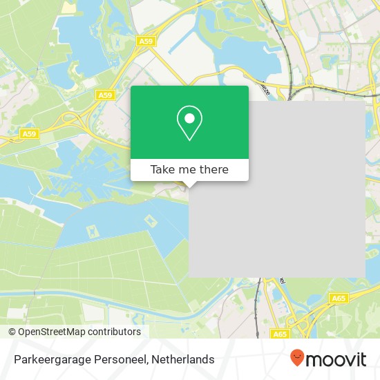 Parkeergarage Personeel Karte